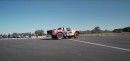 Ken Block's Hoonicorn vs Ford F-150 trophy truck