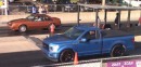 Tuned 2020 Ford F-150 truck races muscle cars over a quarter mile