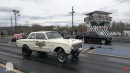 Ford F-150 XL drags F-150, Falcon, Beetle on ImportRace