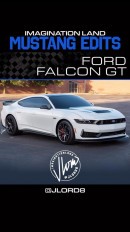 Ford Falcon GT Mustang 5.0 rendering by jlord8
