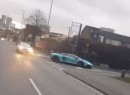 Lamborghini Aventador gets rear-ended by Ford Fiesta in most 2020 crash
