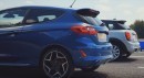 Ford Fiesta ST Drag Races MINI Cooper S, Destruction Is Absolute
