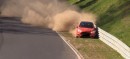 Ford Fiesta ST Driver Crashes in Nurburgring Dust Stom