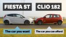 Ford Fiesta ST200 vs. Renault Clio RS 182 Trophy Comparison Makes Sense