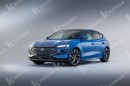 Ford Focus Mondeo Taurus rendering by KDesign AG