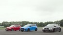 Ford Focus RS Takes on Civic Type R and Golf R... Again