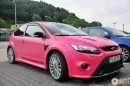 Pink Ford Focus RS