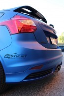 Ford Focus ST Wrapped in Metallic Blue