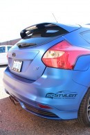 Ford Focus ST Wrapped in Metallic Blue