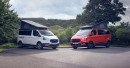 Ford Transit Custom Nugget Active and Trail Camper van official introductions