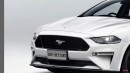 Ford Grand Mustang 4-Door Sedan rendering by SRK Designs