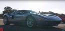 Ford GT Drag Races Dodge Viper, This Isn't a 10-Second Race