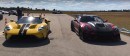 Ford GT Drag Races Tuned 2019 Corvette ZR1