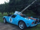 Ford GT Heritage Edition crash in Brazil