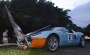 Ford GT Heritage Edition crash in Brazil