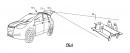 Ford patent for built-in movie projector that doubles as a floodlight