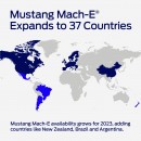 Mustang Mach-E availability grows for 2023 to 37 countries