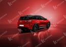 Ford iMax electric mid-size SUV rendering by KDesign AG