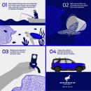 Ocean plastics infographic