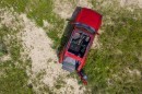 2021 Ford Bronco 4-Door & 2-Door open-top aerial views