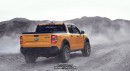 2022 Ford Maverick Raptor render on mavericktruckclub.com