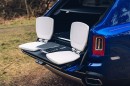 Rolls-Royce Cullinan with the optional Viewing Suite in the trunk