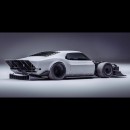 Ford Mustang/Capri (rendering)