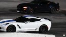 Ford Mustang vs Chevy Corvette fail on Wheels