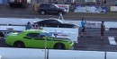 Ford Mustang GT Drag Races Challenger R/T Scat Pack