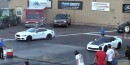 Ford Mustang GT takes on a Corvette C7 Stingray over a quarter mile