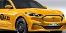 Ford Mustang Mach-E Becomes a Taxi, Looks More Interesting Than a Prius