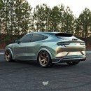 Ford Mustang Mach-E GT "Shorty" rendering