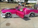 pink Ford Mustang