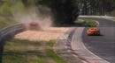 Ford Mustang Shelby GT350 Ruined in Ridiculous Nurburgring Crash