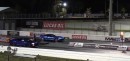 Ford Mustang Shelby GT350 vs. Chevrolet Corvette Drag Race