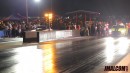 Ford Mustang Shelby GT500 vs Chevrolet Monte Carlo SS drag race on Jmalcom2004