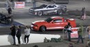 Mustang Shelby GT500 Super Snake VS. Tuned Dodge Challenger Hellcat