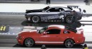 Mustang Shelby GT500 Super Snake VS. Tuned Dodge Challenger Hellcat