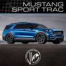 Ford Explorer Mustang Sport Trac rendering by jlord8