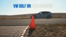 BMW M240i xDrive vs Ford Mustang GT/CS vs Volkwsagen Golf R vs Audi RS 3 drag race