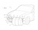 Ford patents bumper assembly with integrated airbag