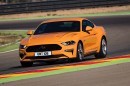 Ford racing in Barcelona