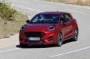 Ford Puma ST Caught Completely Undisguised, Looks Sporty