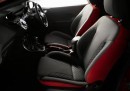 Ford Fiesta Red, Black Edition Seats