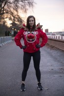 The Ford Safe Distance Christmas Jumper makes cyclists and scooter riders more visible in traffic, sillier-looking