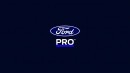 Ford Pro Ranger Hybrid teaser