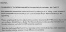 2017 Ford GT application response letter