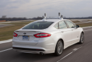 automated Ford Fusion hybrid research vehicle