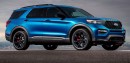 Modern Ford Explorer ST Sport Trac reinvention rendering by jlord8