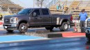 Ford Super Duty Power Stroke Drag Race at Byron Dragway on Race Your Ride